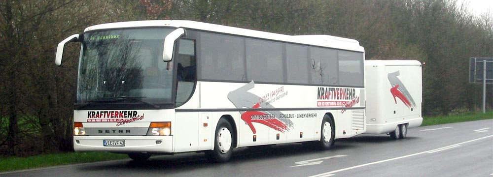busreisen KVS von der Forst - Linienverkehr Schulbus Busreisen