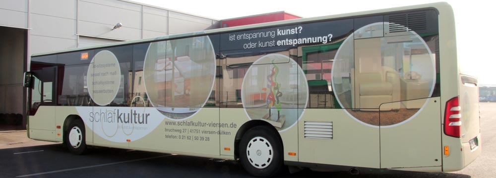 werbemittel KVS von der Forst - Linienverkehr Schulbus Busreisen